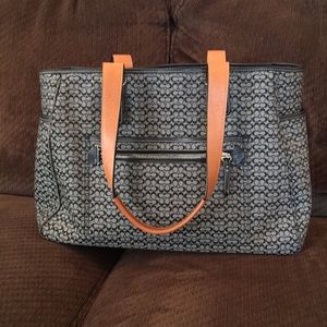 Large Coach Tote/Diaper Bag
